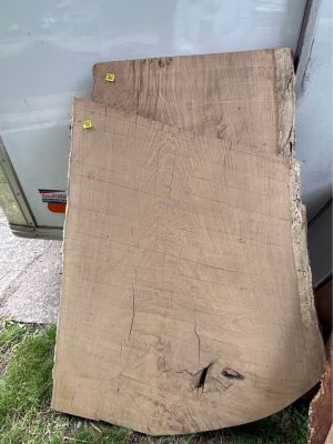 White Oak Wood Slabs, Various Sizes