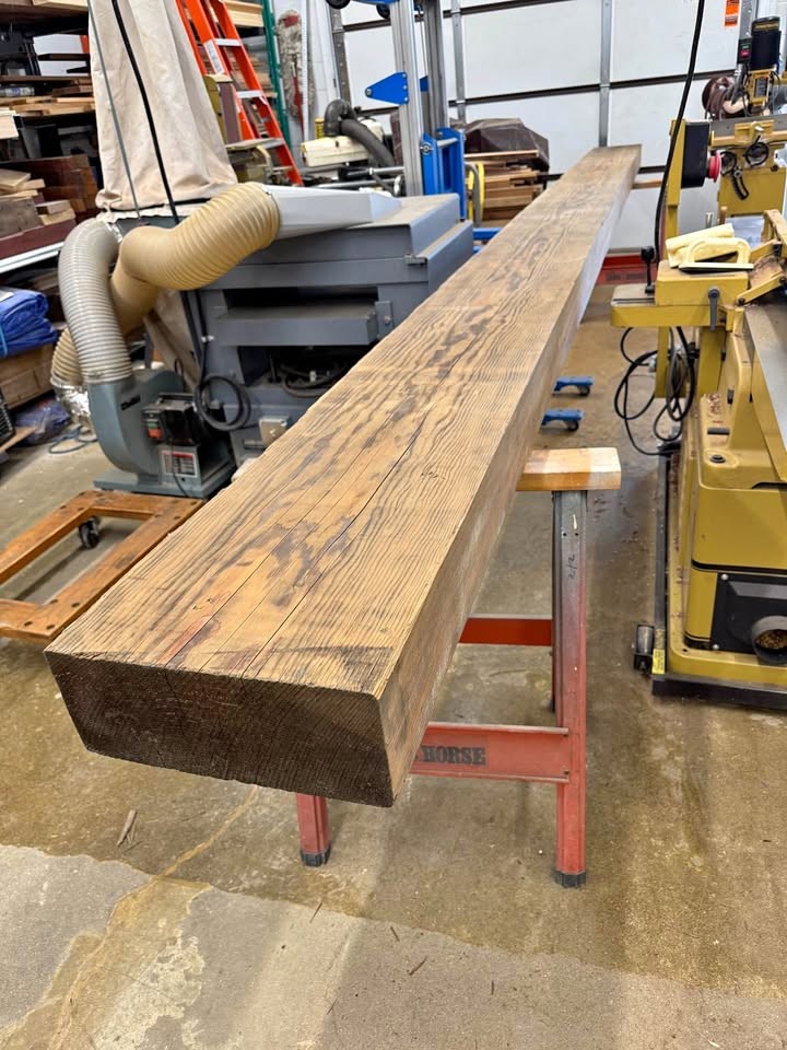 Douglas Fir Timber 
5.25”x12.75”x18’-8” - Image 1