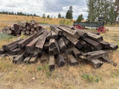 Poles and Railroad Ties