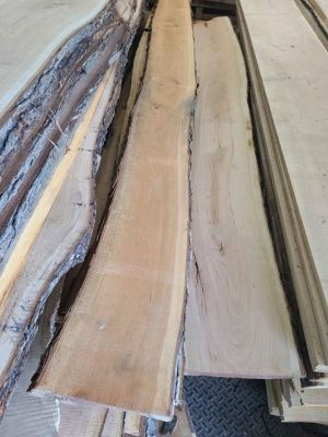 Live Edge 4/4" Slabs, WO, Walnut & Cherry