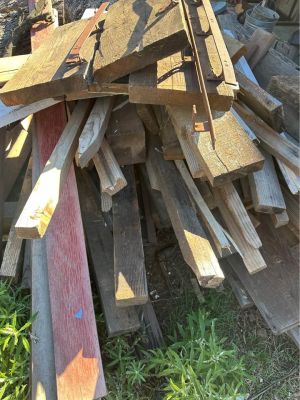 Free Large Pile of Scrap Wood and Lumber