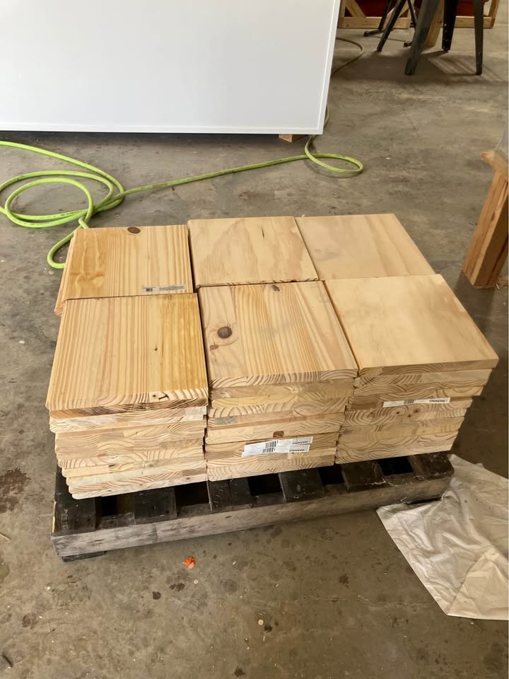 Wood (pine) blanks for craft projects - Image 2