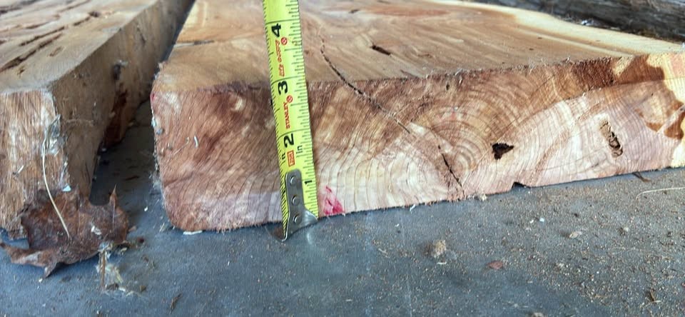 3” thick slabs of Cedar - Image 10