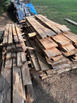 ROUGH CUT LUMBER: Beautiful OAK/MAPLE Slabs & 2x4's (MUST GO!!)