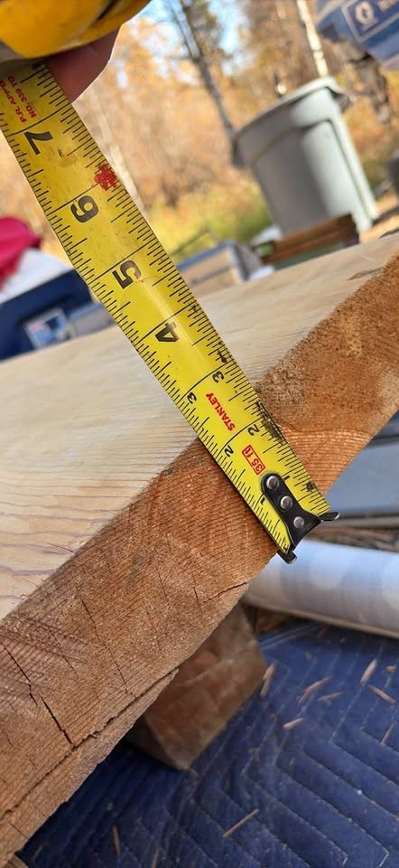 Live edge blue pine slab - Image 1