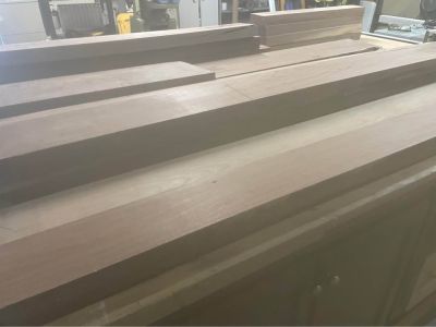 Rough Cut Walnut boards
