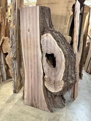 Walnut Burl slabs kiln dried and surfaced
