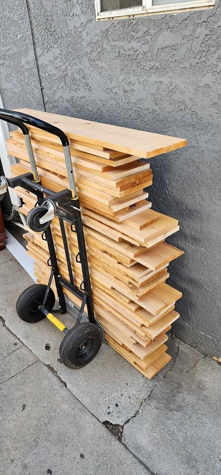 Lot of Alder Solid Wood Boards - Image 1