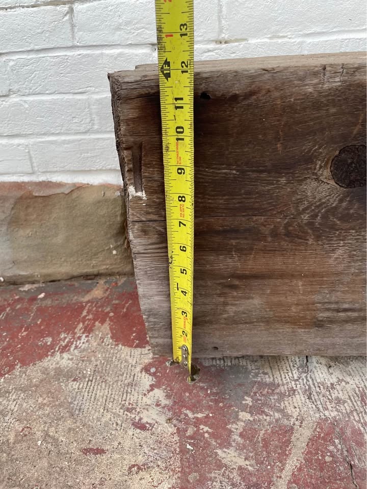Large Reclaimed Wood Beam - Image 3