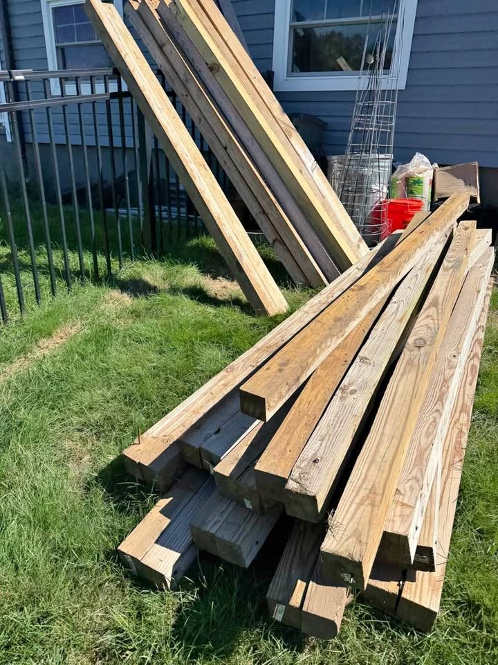 Pressure Treated 4x4x8 Lumber Posts