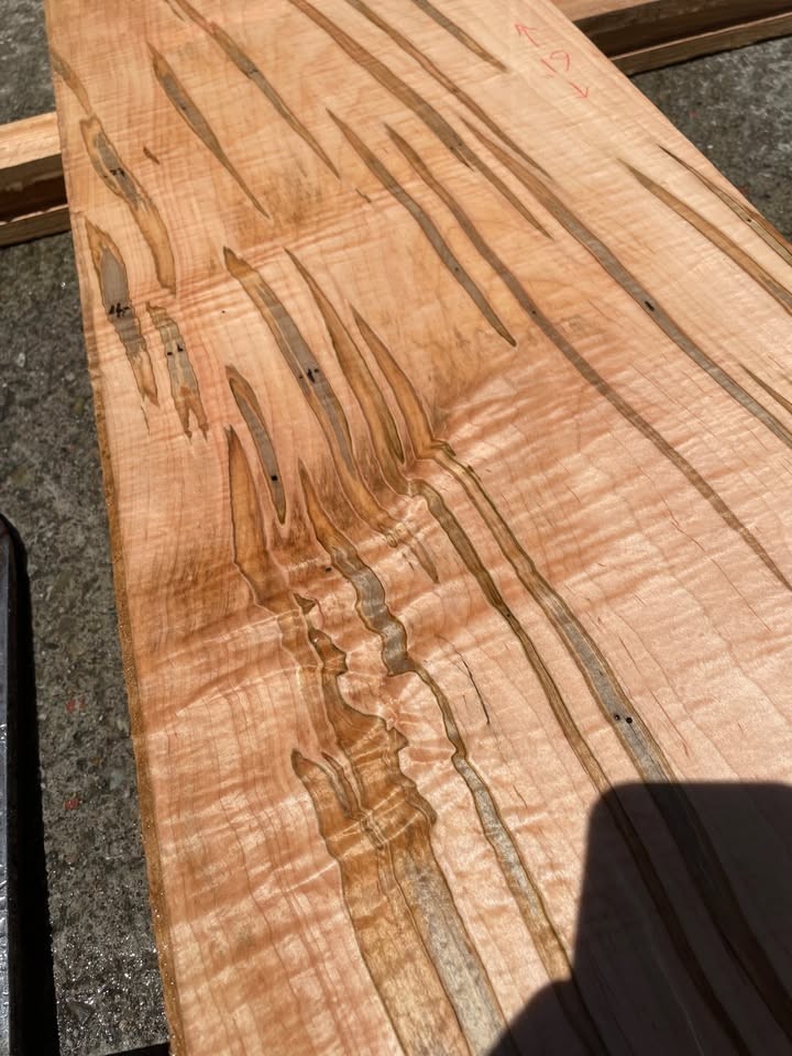 Figured Ambrosia Maple Lumber - Image 5