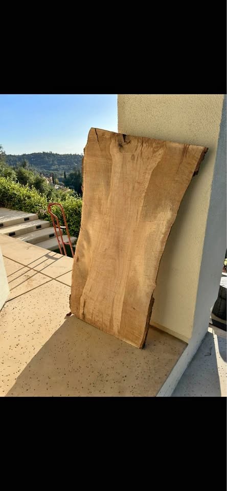 Huge stunning grain White oak slab! PLEASE READ DESCRIPTION! - Image 1