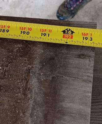 Solid wood boards.