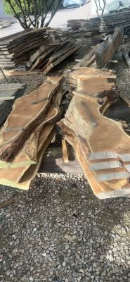 Mesquite live edge slabs