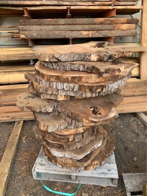 Black Walnut End Grain Slabs - Walnut Cookies