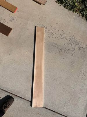 Various domestic and exotic hardwoods