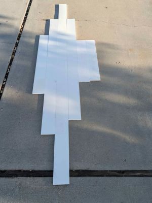 Primed FJ Pine 1x6 x 8' Boards
