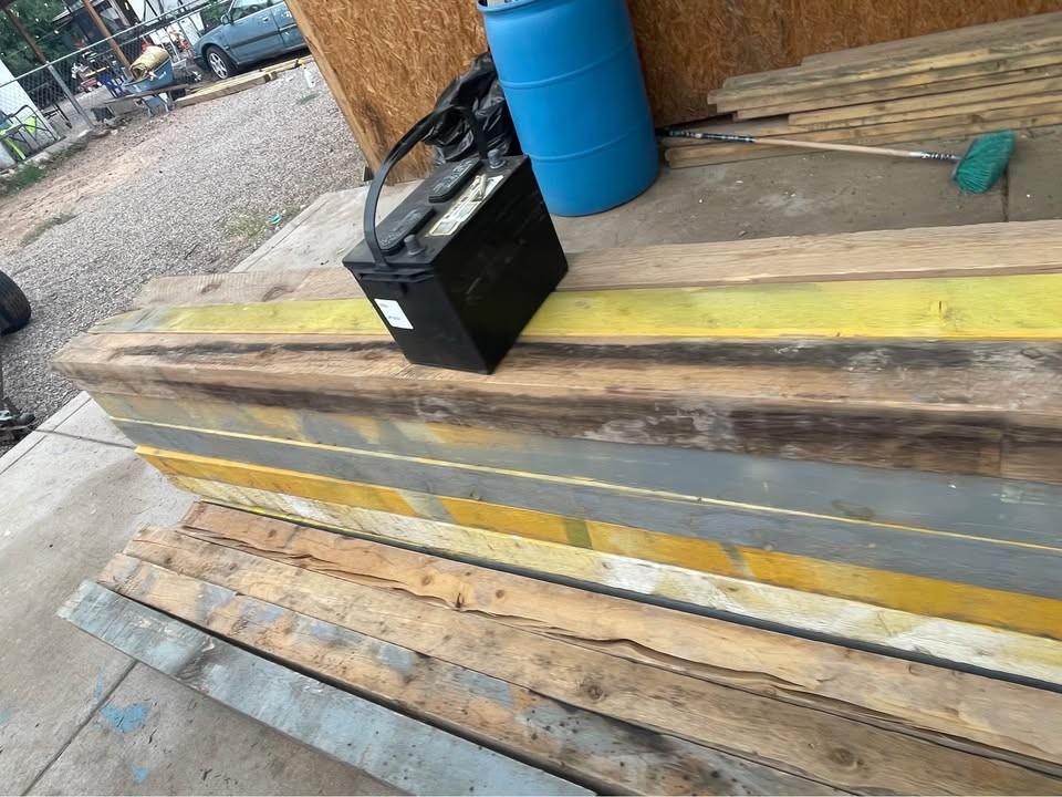 Reclaimed Wood Beams - Image 3