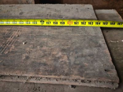 Reclaimed boards, post and beams