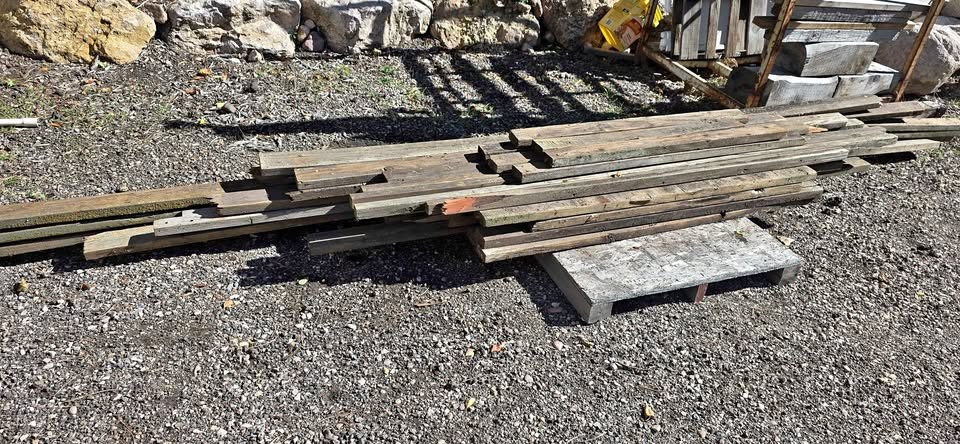 FREE Reclaimed REDWOOD 2X4 Wood Planks