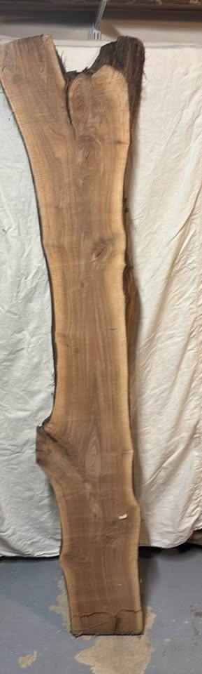 72" Live Edge Walnut Wood Slab - Image 2