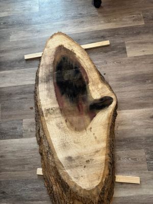 Rainbow Poplar Slab