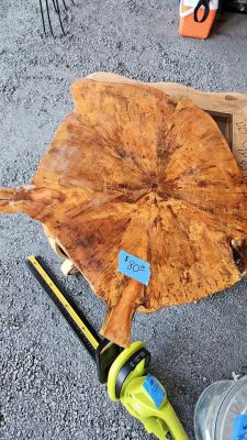 Live Edge Wood Slab Table Top