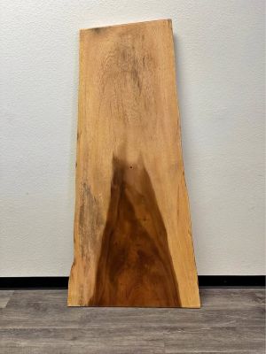 63.5” Live Edge Solid Wood Slab – Table / Desk Top