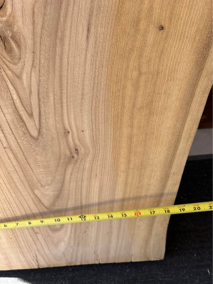 Thick live edge wood slab for sale - Image 5