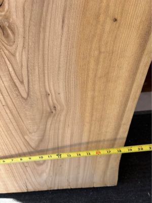Thick live edge wood slab for sale