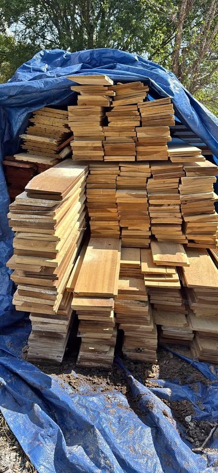 Amish cut Poplar lap siding 5”x10’ - Image 1