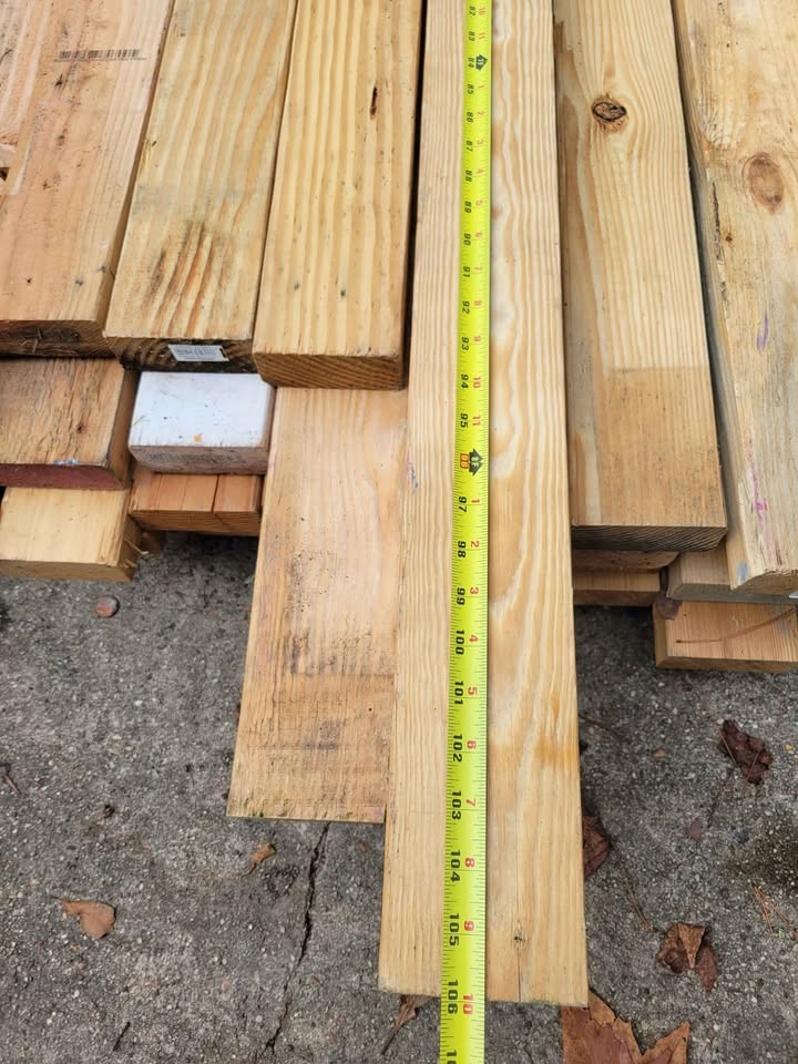 73 Wooden 2x4s Different Lengths - Image 5