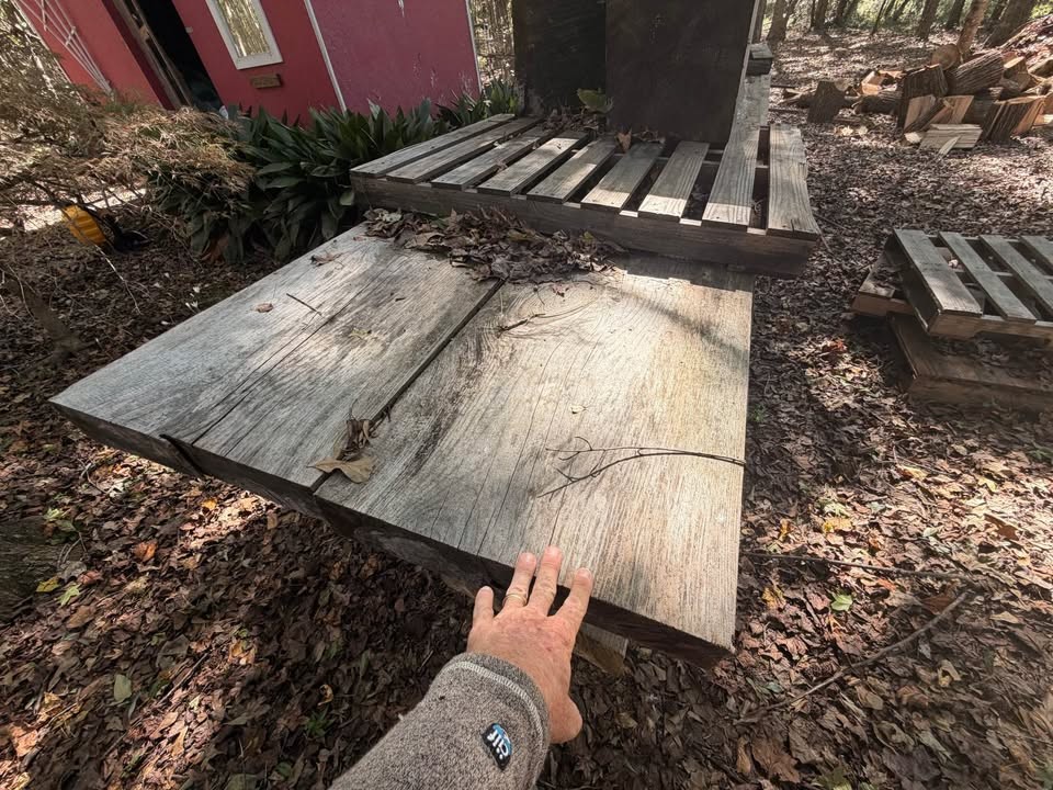 18” x 4” x 12’+ slabs of pine - Image 4