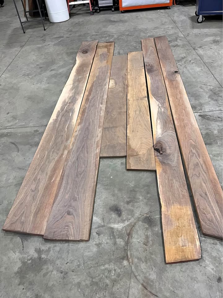 Walnut Lumber Boards - Image 1