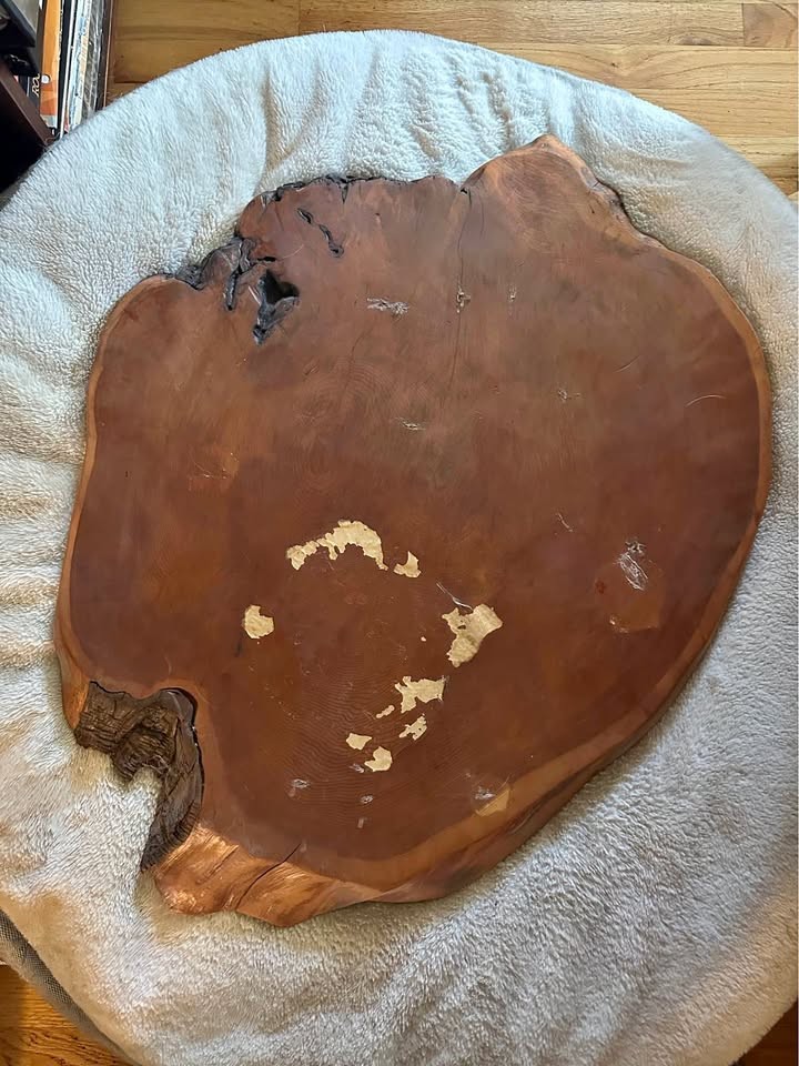 Live edge table top - Image 1