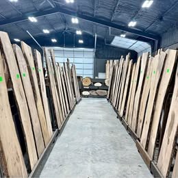 LIVE EDGE PECAN SLABS - kiln dried and planed