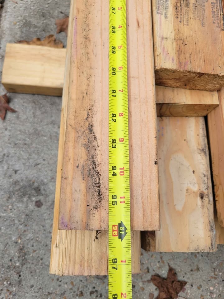73 Wooden 2x4s Different Lengths - Image 6