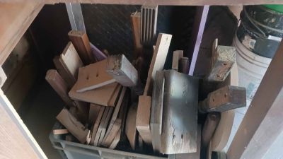 Misc wood trim and boards