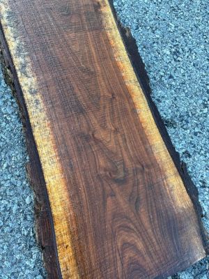 black walnut slab wood
