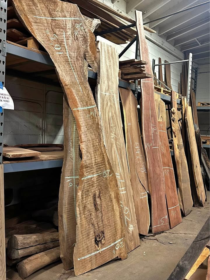 Slabs, Live Edge, Milled Wood - Image 1