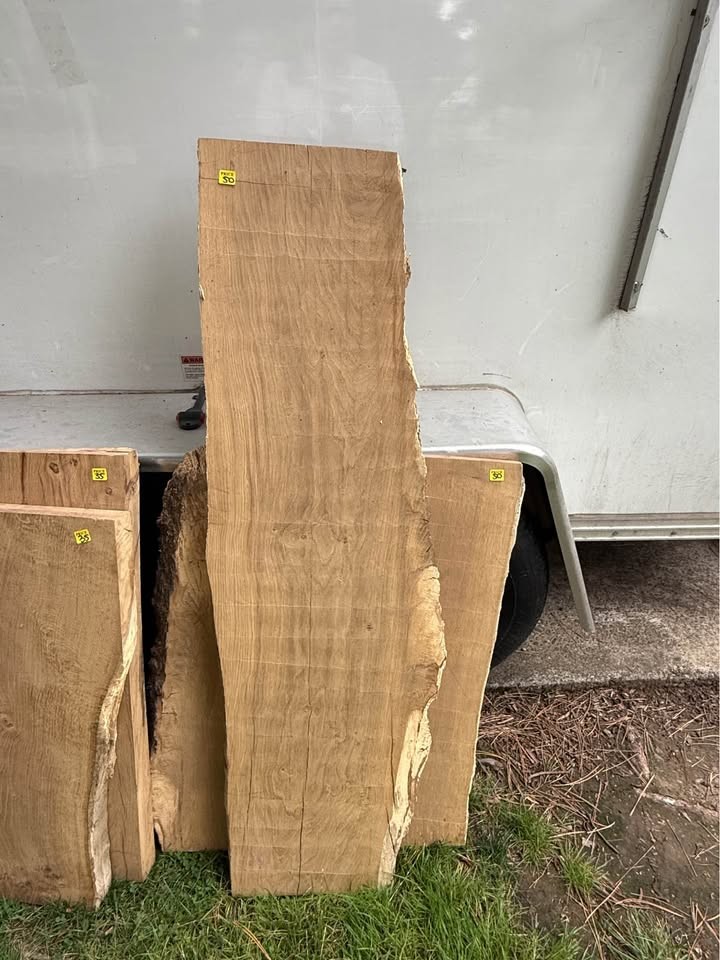 White Oak Wood Slabs, Various Sizes - Image 5