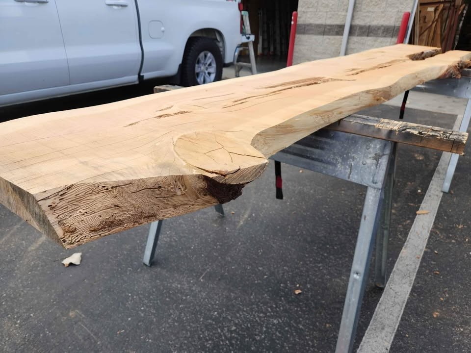 Kiln Dried 11.5ft Juniper Slab - 3x20x11.5ft Cool Epoxy Project Wood - Image 3