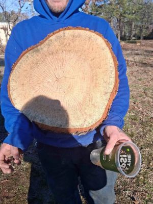 Slab of wood different size