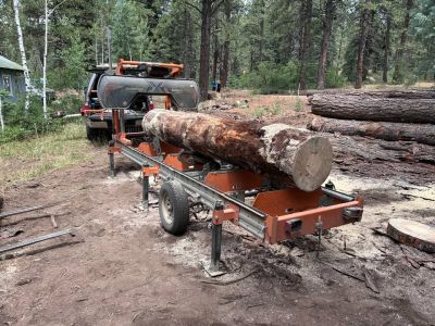 Storm-Damaged Trees? Portable Sawmill – On-Site Milling