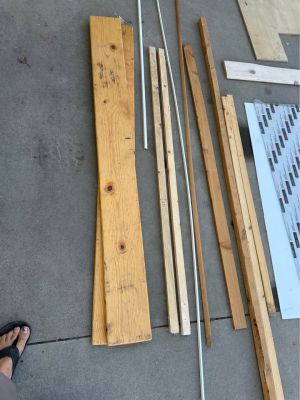 Project wood, various cuts and sizes
