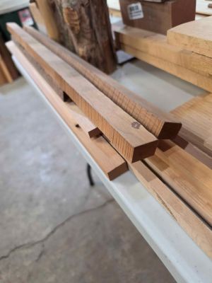 Mixed specialty wood for woodcrafting or general crafting - various lengths and sizes