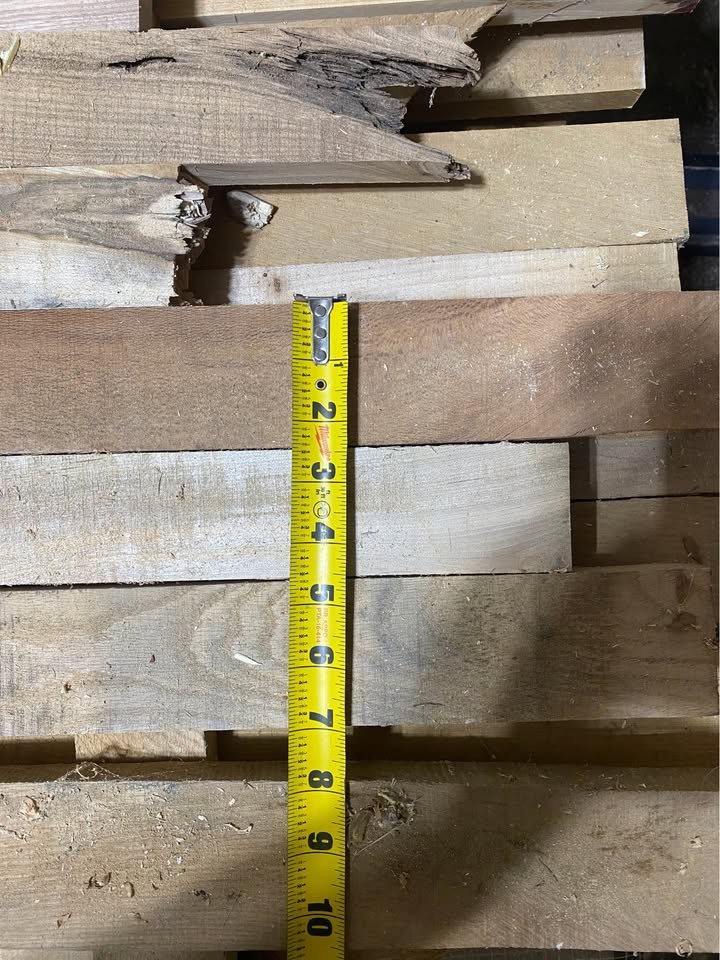 Lot of ~60 Hardwood Boards - 2.5”x 7/8”x36” - Image 2