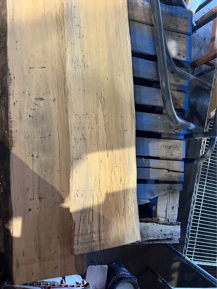 Live Edge Spalted Wamara Wood Slabs - Image 5