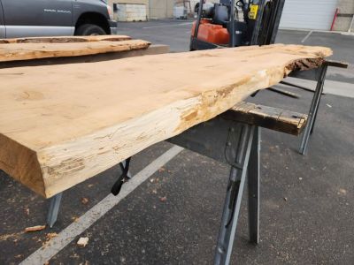 Live Edge Wood Slab - 3x22x9.5ft - Kiln Dried Juniper - Epoxy Project Material