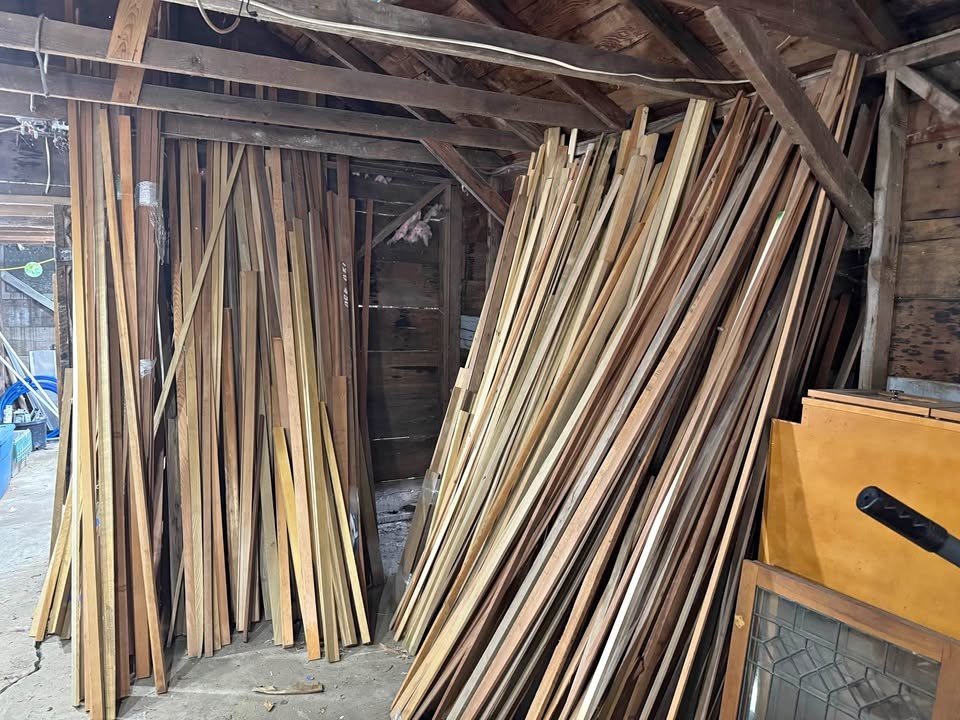 Assorted Wood Lumber and Trim - Image 1